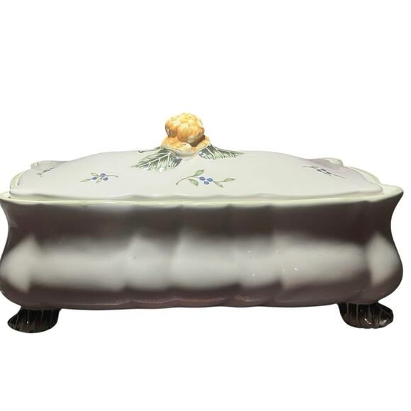 Vintage Garden, A Princess House Exclusive. 3 Piece Set. Planter/Casserole Dish - Picture 5 of 7